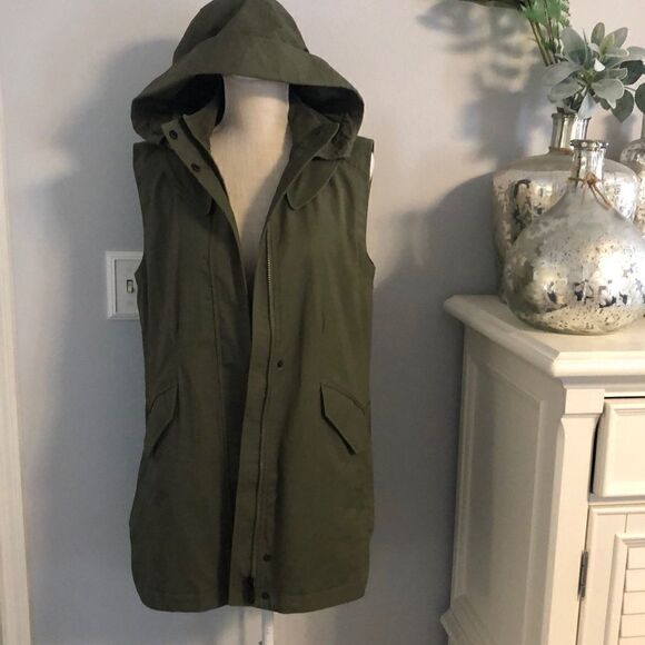 ‎Womens Sam Edelman Long Sleeveless Jacket XS - Picture 1 of 7